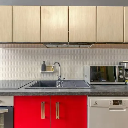 R'apparts T4 Esprit Bicolore 아파트 Saint-Martin-dʼHères